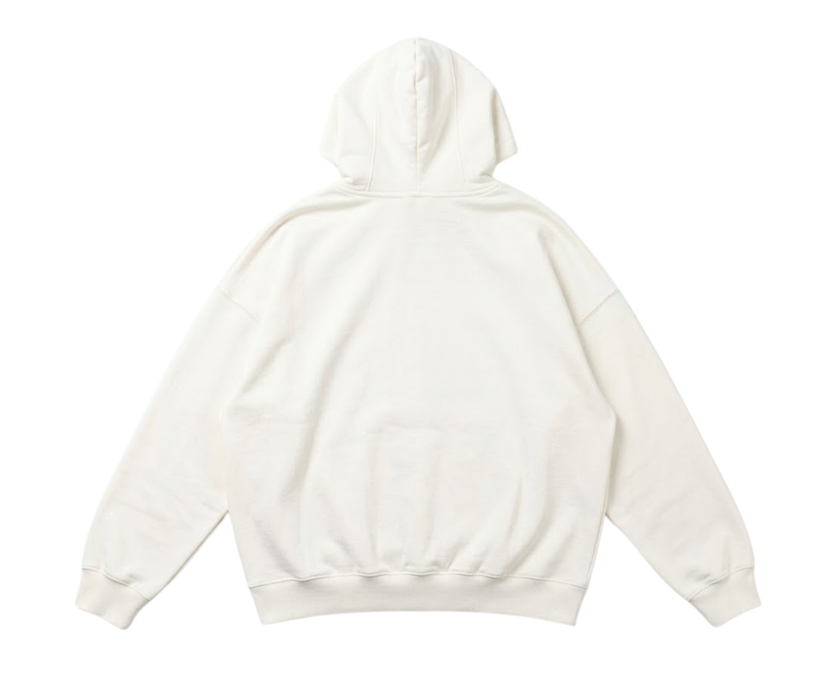 White Basic hoodie