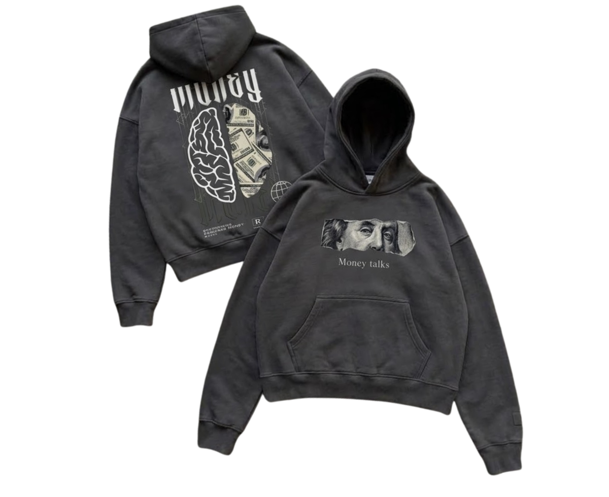 “Money talks” Metal hoodie