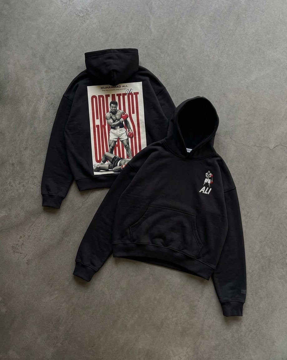 Muhammed Ali Black hoodie
