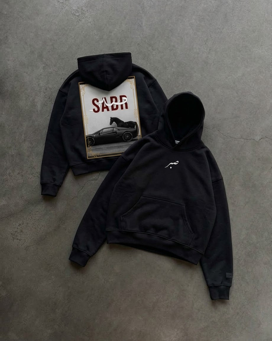 SABR Black hoodie