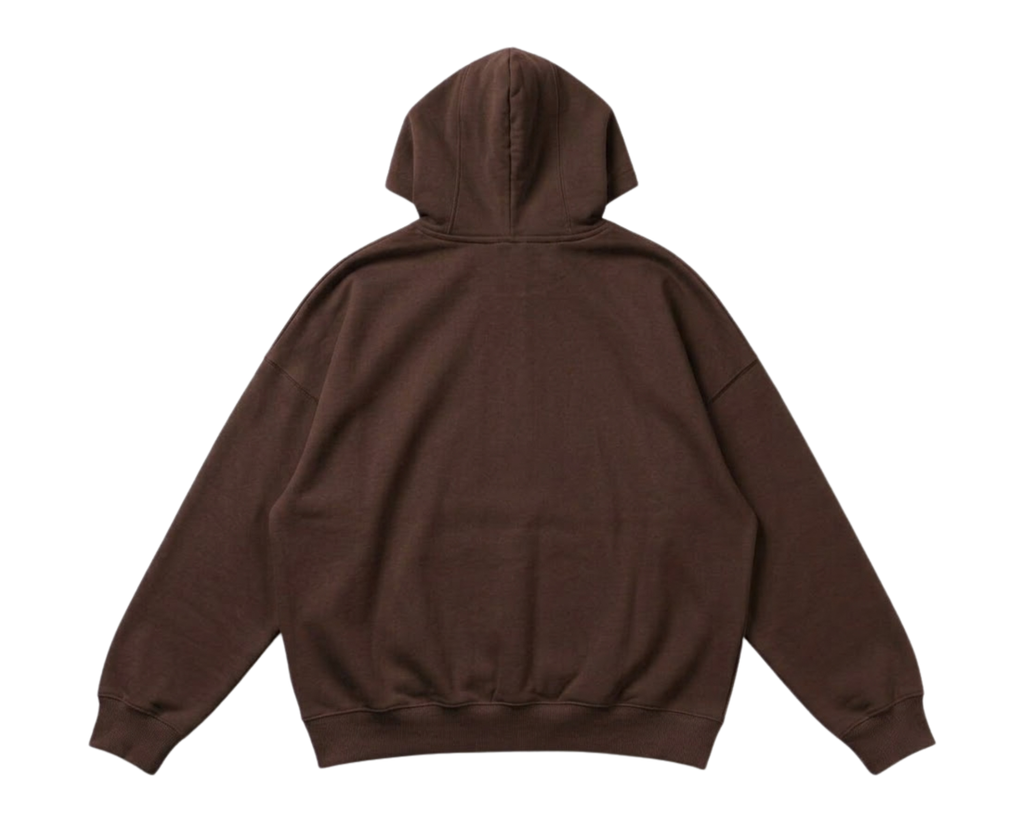 Brown Basic hoodie