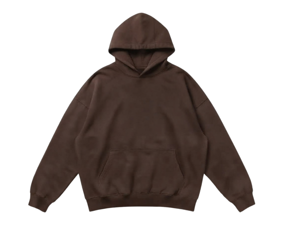 Brown Basic hoodie