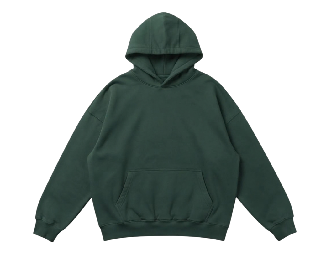 Olive Basic hoodie