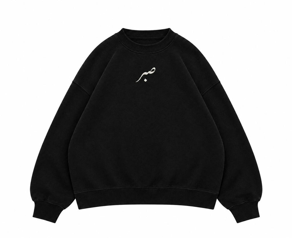 SABR Black round Crew neck