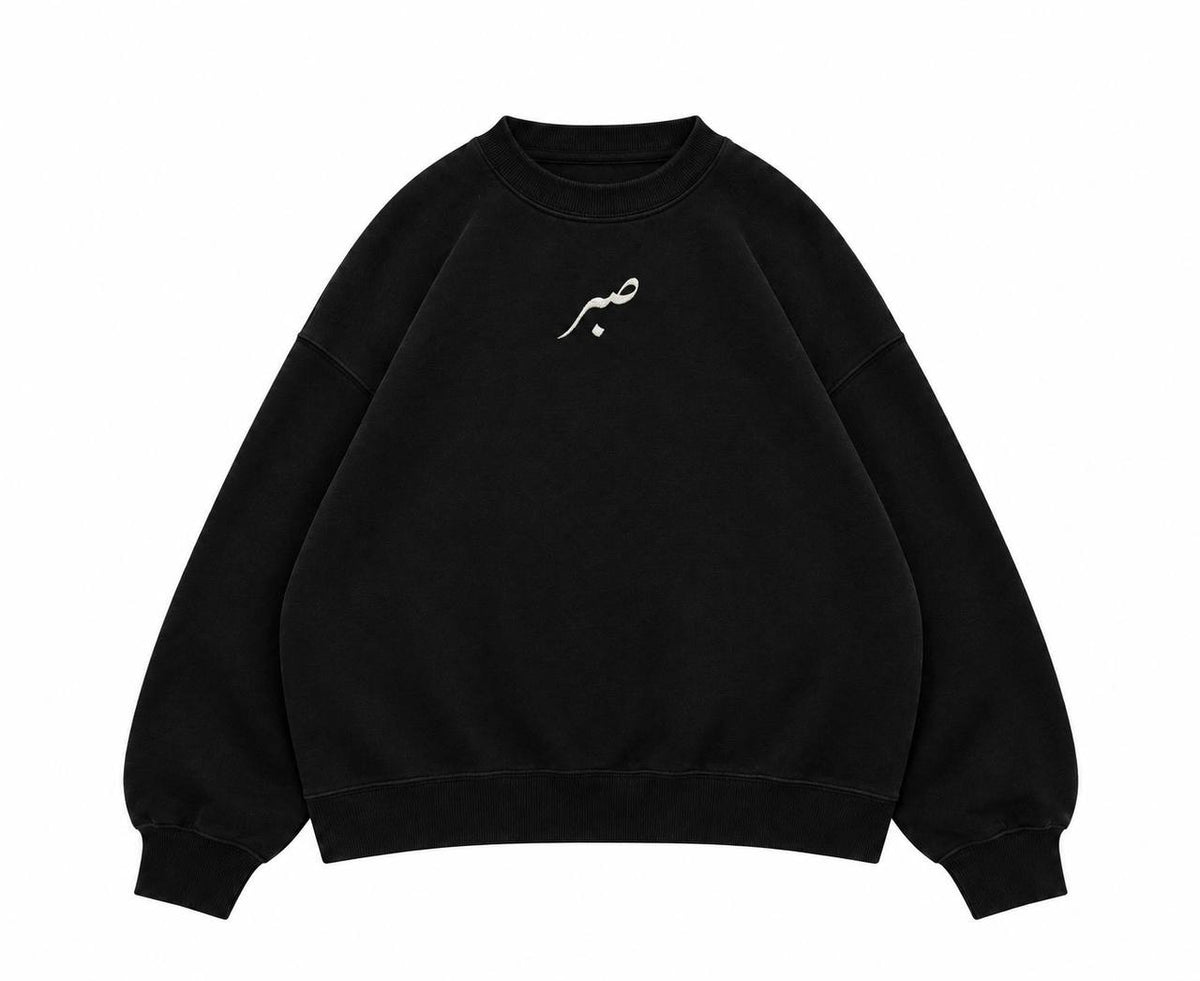 SABR Black round Crew neck