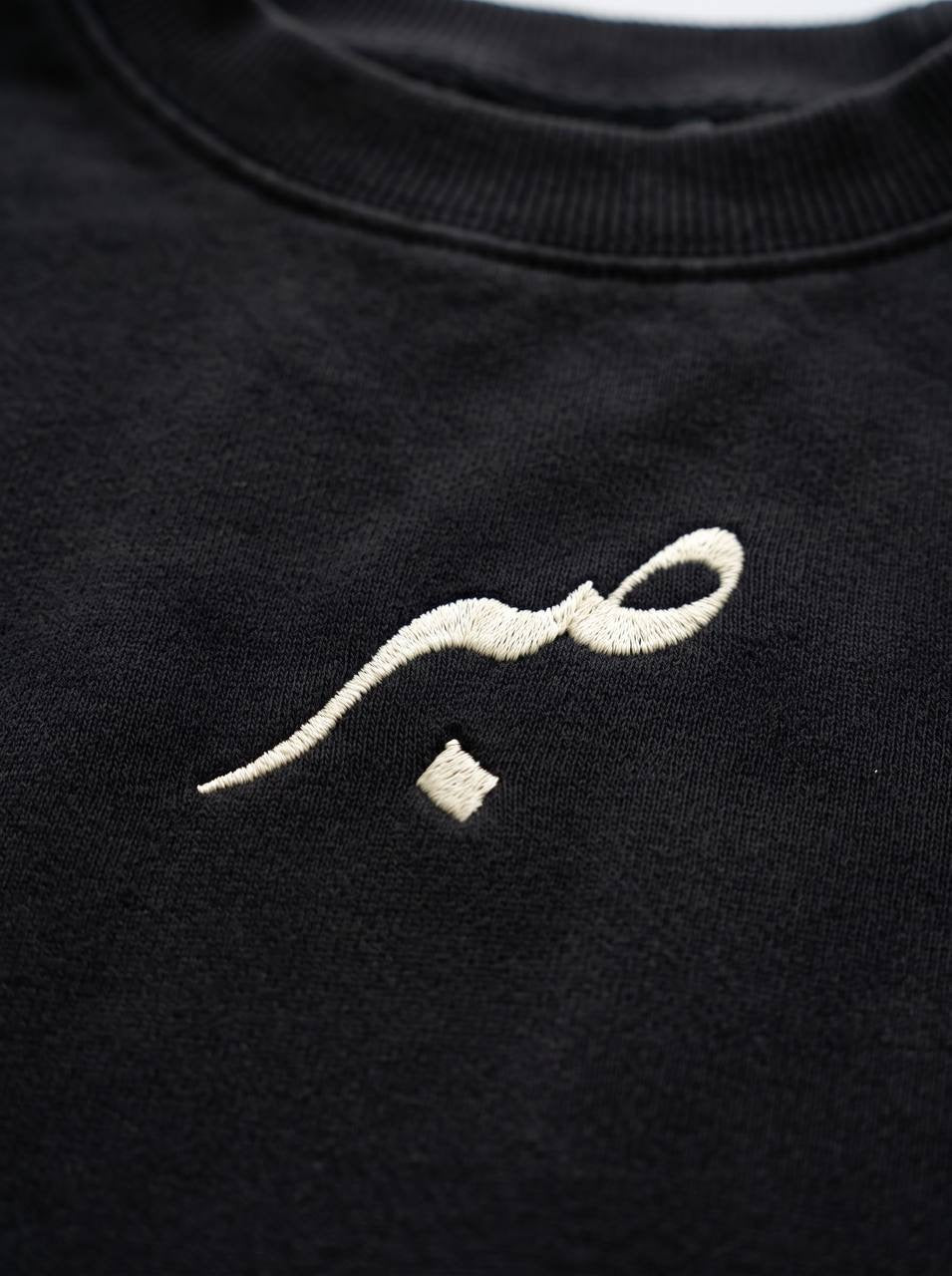 SABR Black round Crew neck