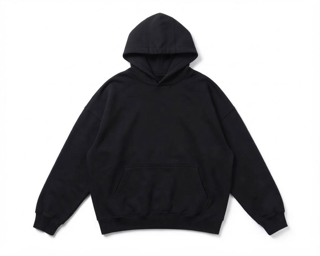 Black Basic Hoodie