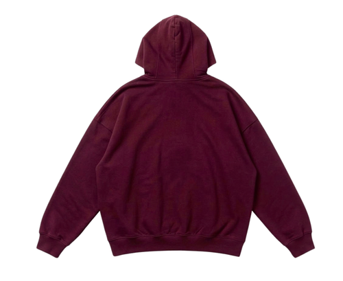 Burgundy Basic hoodie