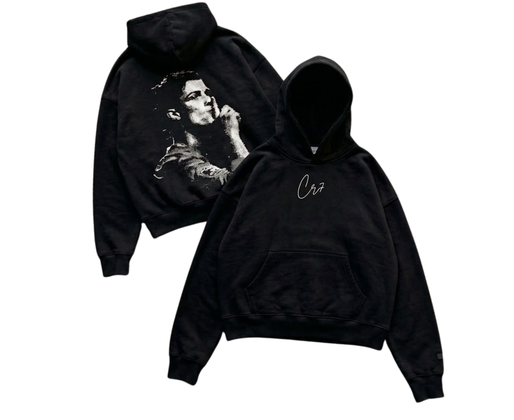 CR7 Black hoodie